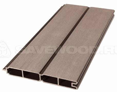 Заборный профиль из ДПК Savewood SW Agger матовый терракот купить в Кемерово