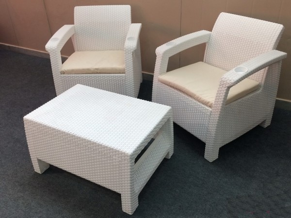Комплект Yalta Balcony Set белый купить в Кемерово