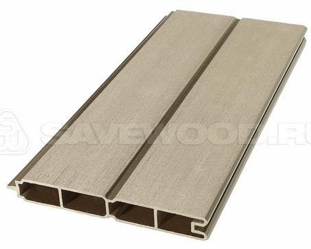 Заборный профиль из ДПК Savewood SW Agger матовый тик купить в Кемерово