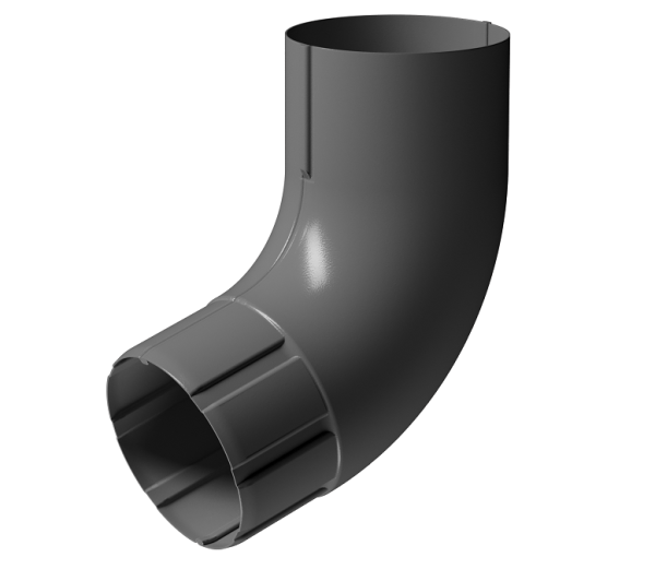 Колено 72° D90 Döcke STAL PREMIUM Графит, (RAL 7024) купить в Кемерово