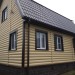 Сайдинг "blockhouse" под бревно, Престиж ВН-01, золотистый купить в Кемерово
