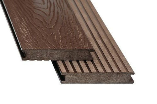 Террасная доска из ДПК ECODECKING Premium Коричневый купить в Кемерово