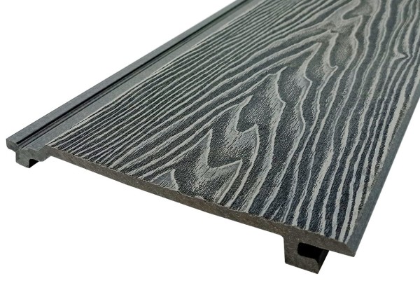 Сайдинг Darvolex 185x19x3000мм, 3D тиснение Серый купить в Кемерово