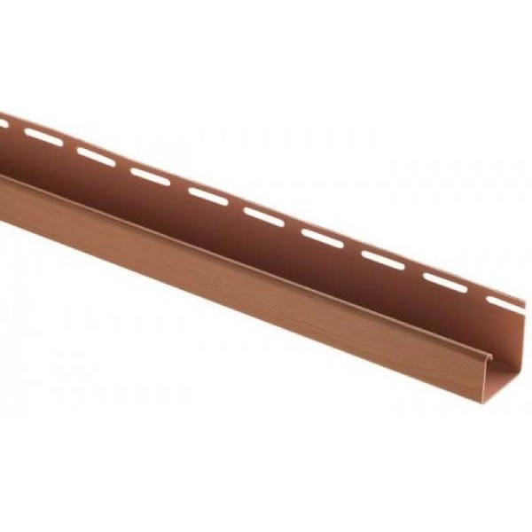 J-профиль Люкс Крашенный, T-15, ВН, Cветлый Дуб купить в Кемерово