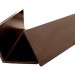Уголок ДПК для сайдинга 70x70x3000мм Коричневый купить в Кемерово