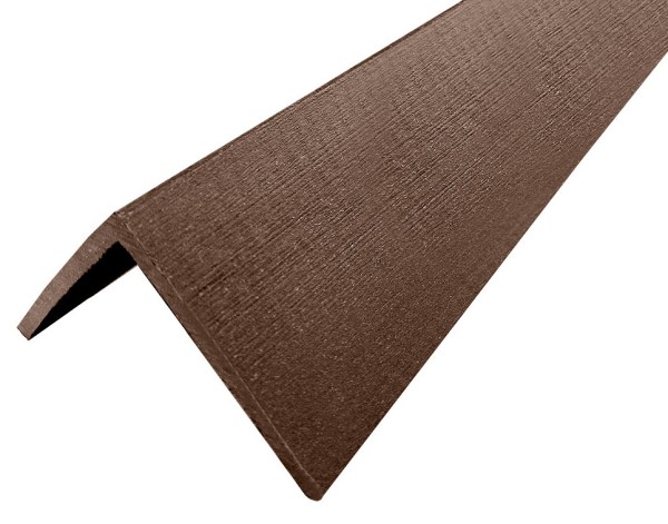 Уголок ДПК для сайдинга 70x70x3000мм Коричневый купить в Кемерово