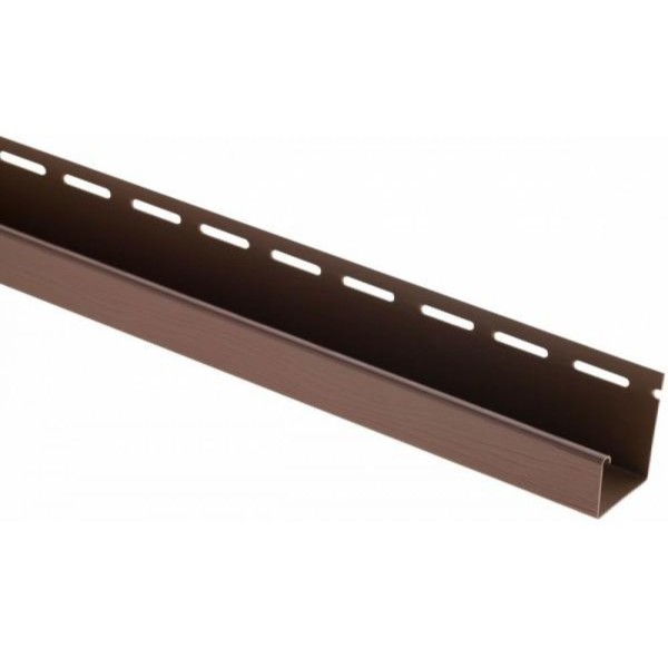 J-профиль Люкс Крашенный, T-15, ВН, Тёмный Орех купить в Кемерово