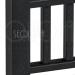 Комплект крышка/юбка для столба SEQUOIA BLACK купить в Кемерово