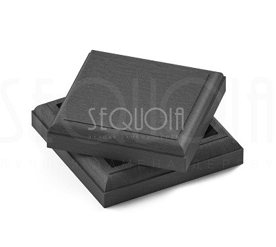 Комплект крышка/юбка для столба SEQUOIA GRAY купить в Кемерово