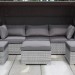 Диван-Трансформер AFINA плетеный из иск. ротанга AFM-320G Grey купить в Кемерово