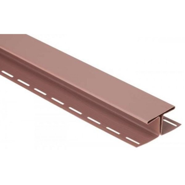 Н-профиль Люкс Крашенный, T-18, ВН, Красно-коричневый купить в Кемерово