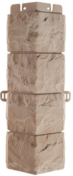 Фасадная панель Наружный угол фагот (талдомский), 0,45 х 0,13м (н) купить в Кемерово