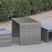 Диван-Трансформер AFINA плетеный из иск. ротанга S330G-W78 Grey купить в Кемерово