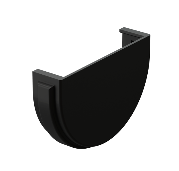 Заглушка желоба Docke Premium ПВХ - Карбон купить в Кемерово