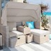 Комплект мебели AFINA плетеной из иск. ротанга AFM-330 Beige купить в Кемерово