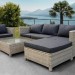 Комплект мебели AFINA плетеной из иск. ротанга YR821G Grey/Grey купить в Кемерово