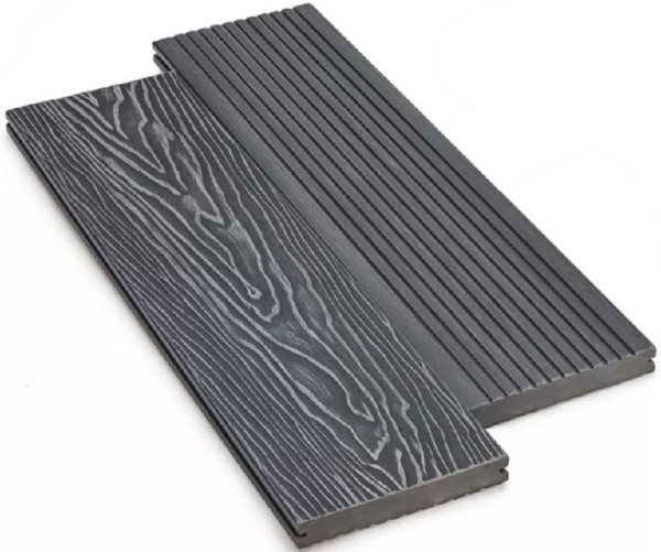 Террасная доска ДПК Deckart Monolit 3D Графит купить в Кемерово