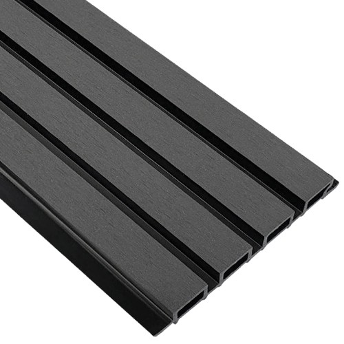 Фасадная реечная панель EasyDecking Wood-X 219х26 Черное дерево купить в Кемерово