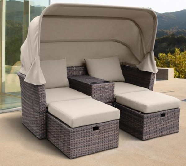 Комплект мебели AFINA плетеной из иск. ротанга AFM-330B Brown купить в Кемерово
