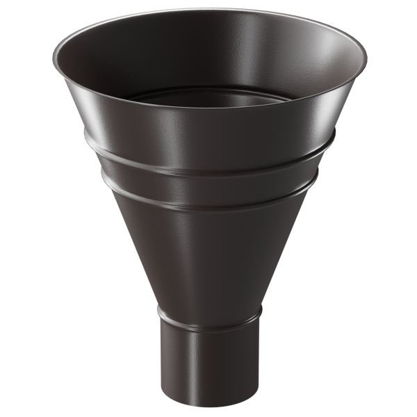 Воронка водосборная Döcke STAL PREMIUM, Шоколад купить в Кемерово