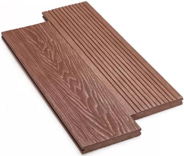 Террасная доска ДПК Deckart Monolit 3D Тик купить в Кемерово