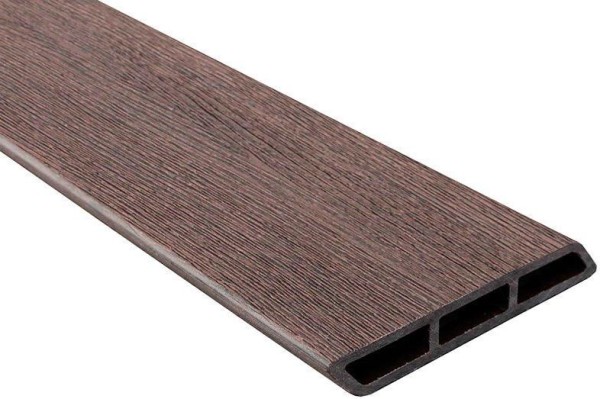 Доска Ромбус 3D ДПК Outdoor STORM BROWN коричневая микс купить в Кемерово