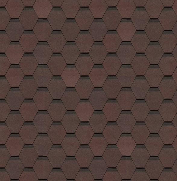 Гибкая черепица Docke, коллекция Шеффилд – Зрелый каштан купить в Кемерово