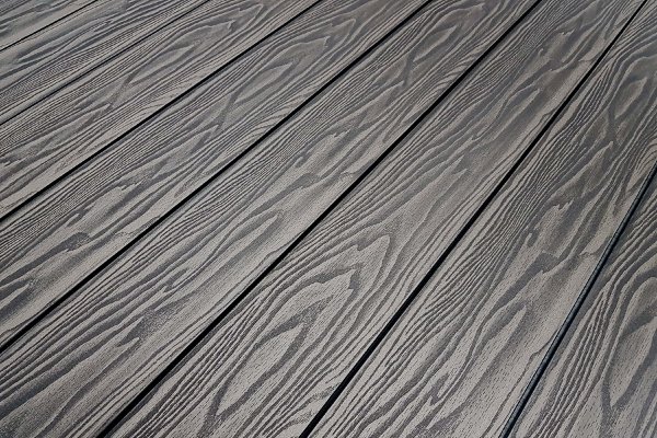 Террасная доска из ДПК Terrapol Смарт 3D Полнотелая с пазом Черное дерево купить в Кемерово