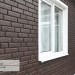 Фасадная панель Ю-Пласт Стоун Хаус Кирпич Коричневый купить в Кемерово