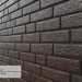 Фасадная панель Ю-Пласт Стоун Хаус Кирпич Коричневый купить в Кемерово