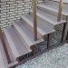 Ступень ДПК Outdoor Havana/Вельвет полнотелая серая  микс купить в Кемерово