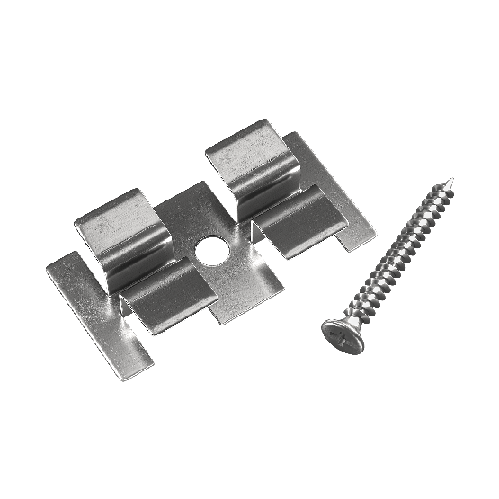 Клипса с саморезом, Grinder шовный монтаж 5 mm купить в Кемерово