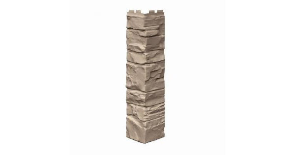 Угол наружный VOX Solid Stone Lazio камень светлая глина купить в Кемерово