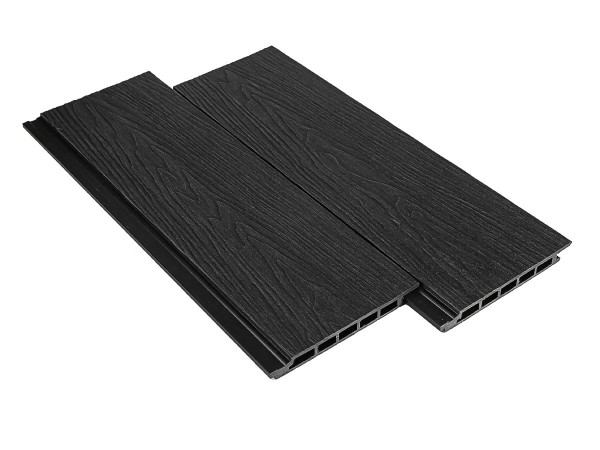 Фасадная панель из ДПК Deckart Vista 3D с текстурой дерева Графит купить в Кемерово