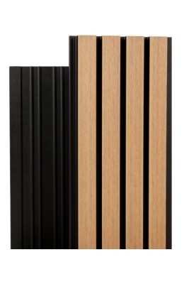 Фасадная реечная панель Ecodecking Скай коэкструзия 200х20х3000 Бук