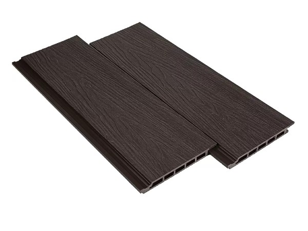 Фасадная панель из ДПК Deckart Vista 3D с текстурой дерева Махагон купить в Кемерово