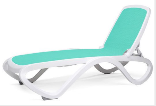 Шезлонг Omega Sky Blue купить в Кемерово