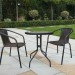 Комплект плетеной мебели AFINA из иск. ротанга Асоль-LR02 LRC-02/LRT-02-D60 Dark Brown купить в Кемерово