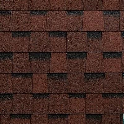Двухслойная ламинированная черепица Shinglas, серия Фазенда – Красный купить в Кемерово
