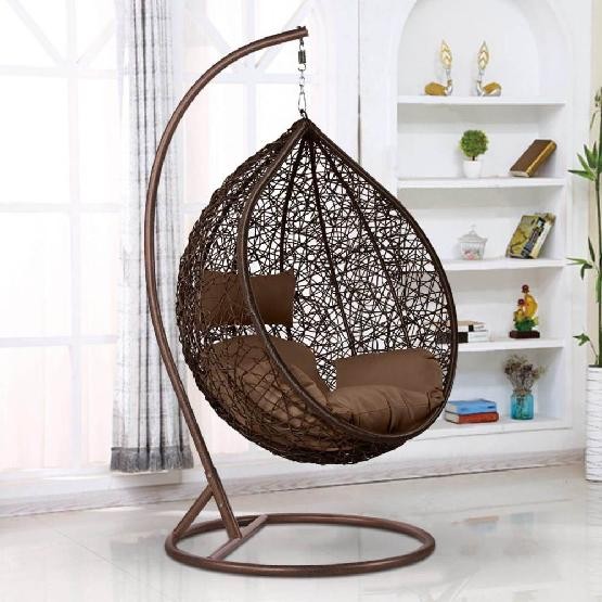 Кресло Подвесное из искусственного ротанга AFM-168A-XL Brown купить в Кемерово