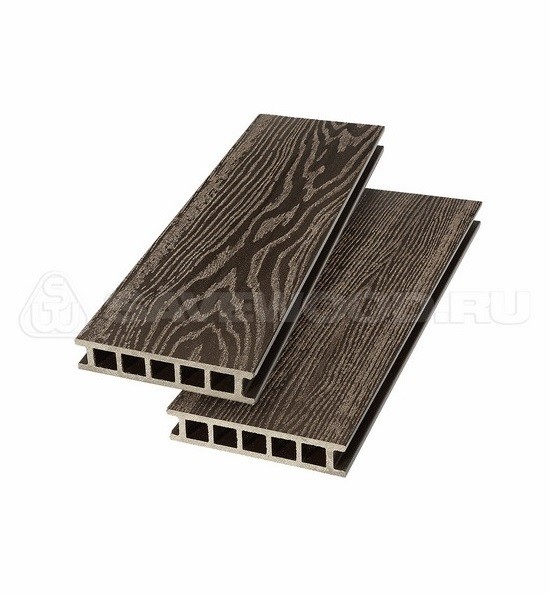 Террасная доска из ДПК SW-Fagus «SaveWood» темно-коричневый купить в Кемерово