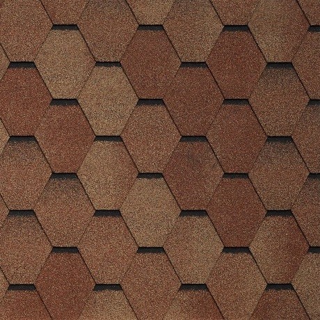 Гибкая черепица Tegola VENETO terracotta 206 купить в Кемерово