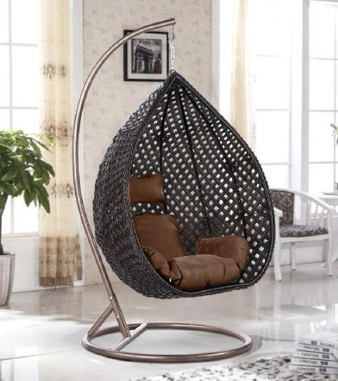Кресло Подвесное из искусственного ротанга AFM-250B-XL Brown купить в Кемерово