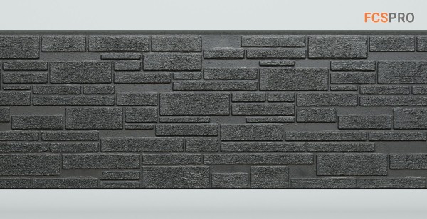Фиброцементные панели FCS Simple АА1 (под камень) купить в Кемерово