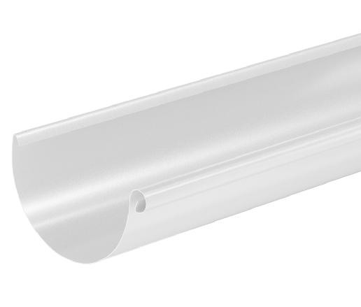 Водосток Aquasistem, система 125x90 - Водосточный желоб 3.00м RR 20 Белый купить в Кемерово