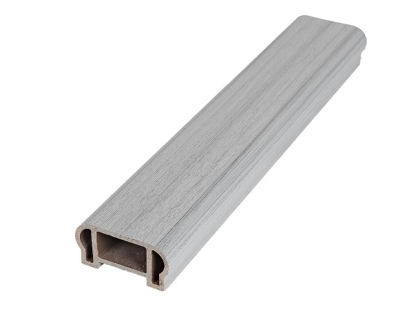 Перила верхнее фигурное Woodvex Co-Extrusion Серый купить в Кемерово