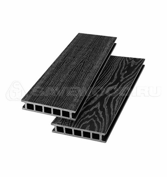 Террасная доска из ДПК SW-Fagus «SaveWood» черный купить в Кемерово