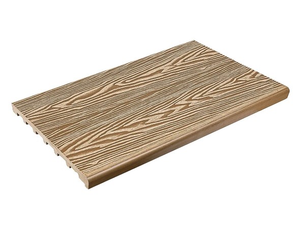 Ступень полнотелая из ДПК Deckart Step 3D Орех купить в Кемерово