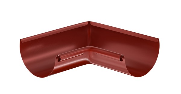 Водосток Aquasistem, система 150x100 - Угол желоба, внутренний 90° RR 29 Бургундский купить в Кемерово