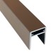 П-профиль Алюминиевый EasyDecking 35x25 Венге купить в Кемерово
